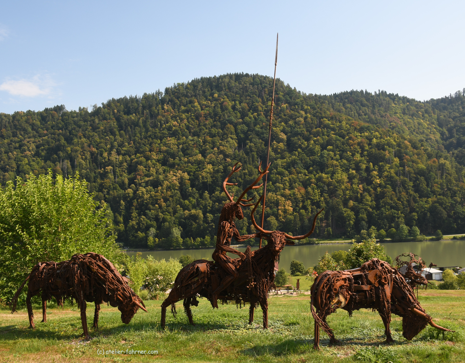 Cernunnos auf einem Stier